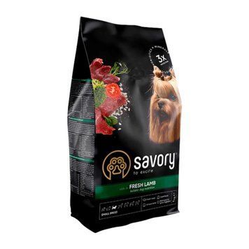 Сухий корм для собак маленьких порід Savory Adult Ягня Small Breed Fresh Lamb 4820232630310 фото