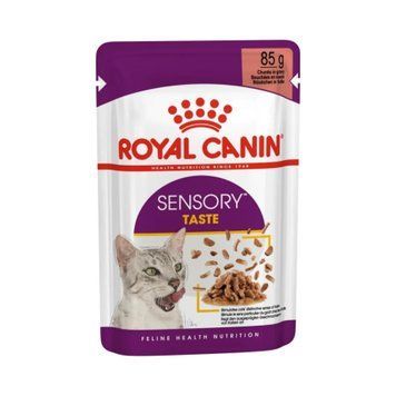 Вологий корм для дорослих вибагливих котів Royal Canin Sensory Taste в соусі (пауч) 9003579018866 фото