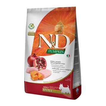 Сухий корм для собак Farmina Adult Курка Dog N&D Grain Free Pumpkin Chicken&Pomegranate Adult Mini 8010276033192 фото