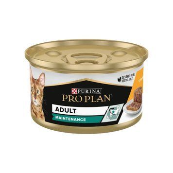 Вологий корм Purina Pro Plan Maintenance Шматочки в паштеті з куркою (консерва) 8445290173218 фото