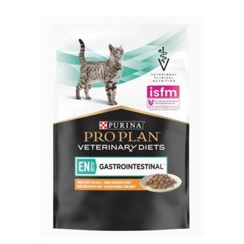 Вологий корм Purina Pro Plan Veterinary Diets EN Gastrointestinal з куркою для котів (пауч) 8445290093561 фото