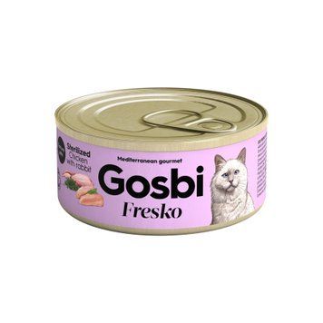 Вологий корм для котів Fresko Cat Sterilized Chicken & Rabbit 8436566800433 фото