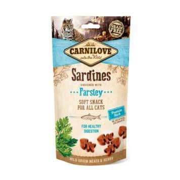 Беззернові ласощі для котів Carnilove Sardines & Parsley 50 г 8595602527236 фото
