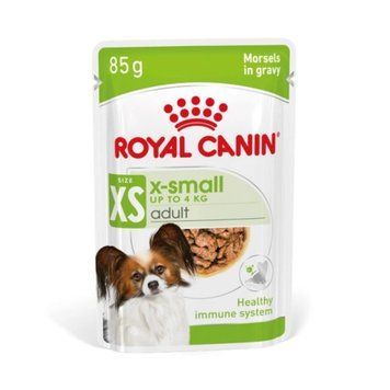 Вологий корм для собак мініатюрних порід Royal Canin X-Small Adult (пауч) 9003579028964 фото